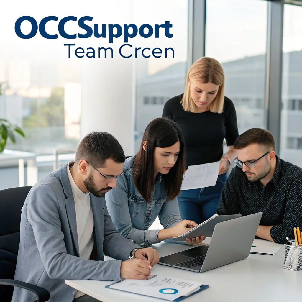 OCCSUPPORT team at work